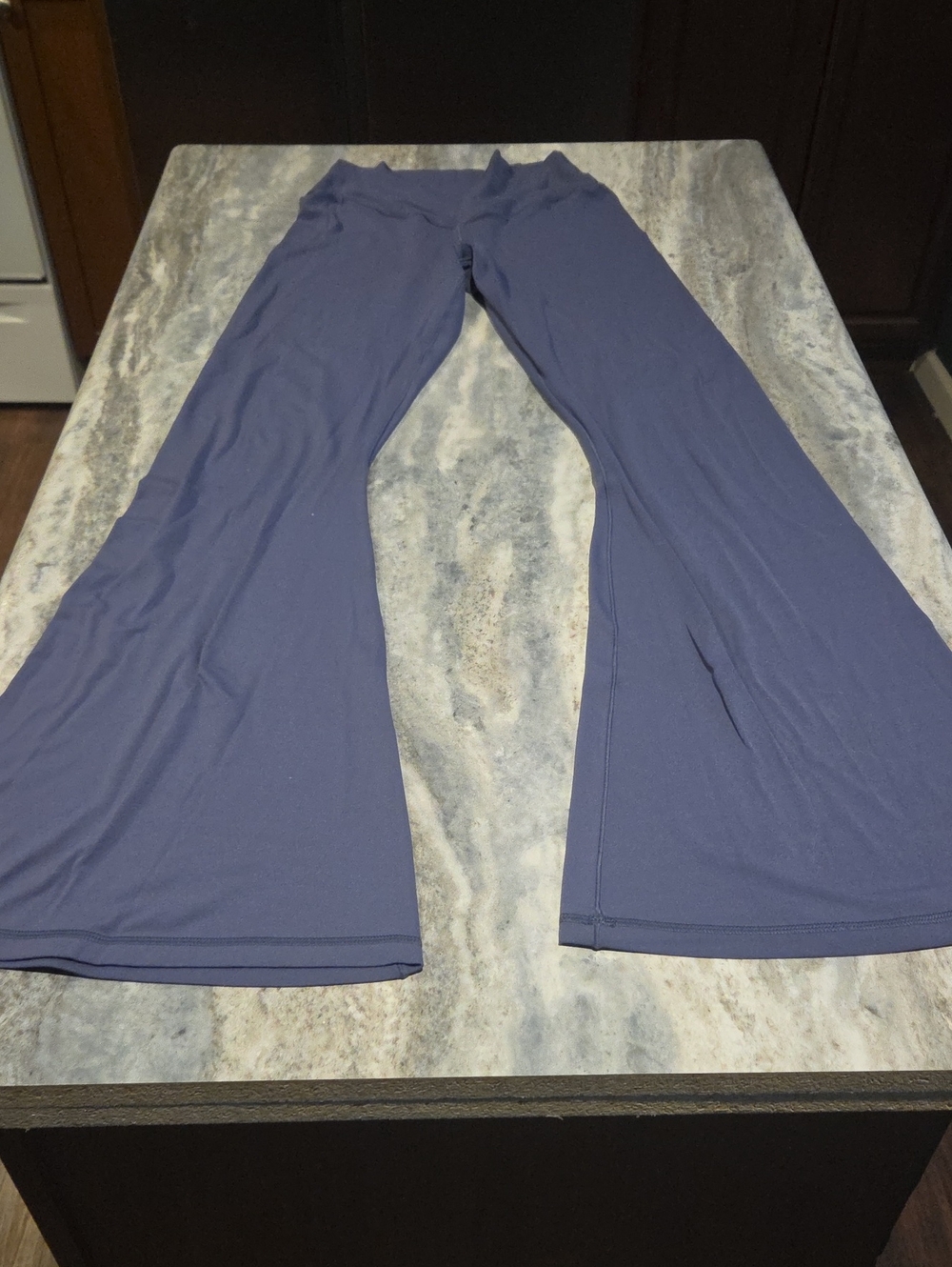 Offline By aerie Flared Stretch Pants - Slate Navy